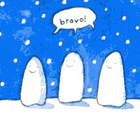 The Snow Ghosts written and illustrated by Leo Landry